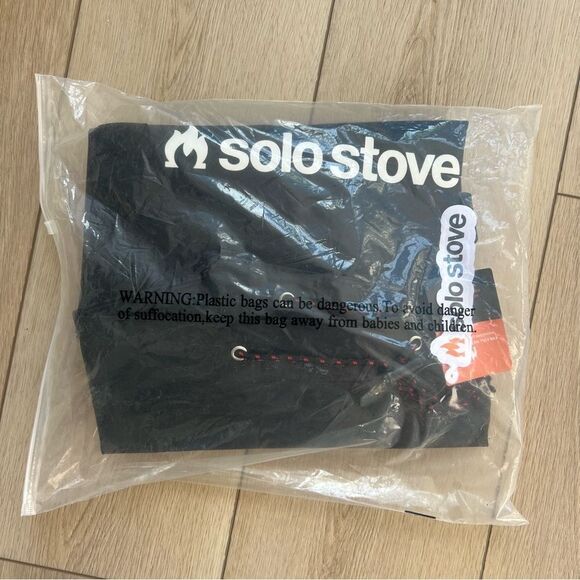 NWT Solo Stove Bonfire Black Carrying Bag Protective Cover - Picture 2 of 7